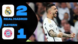 Real Madrid - Bayern Monaco 2-1 Gol & Highlights | Champions League
