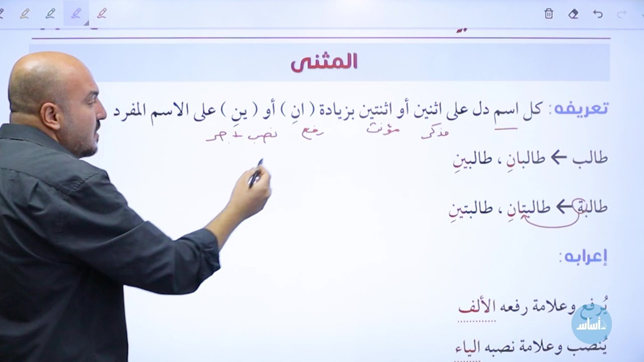 الجزء الثاني من دروس التأسيس - المثنى جمع المذكر السالم جمع المؤنث السالم جمع التكسير - إبراهيم حجاج