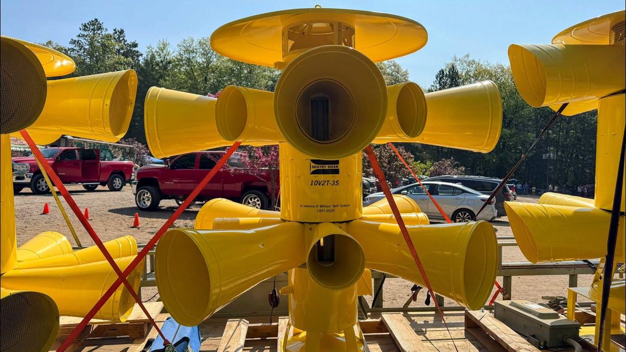 Sentry 10V2T-3S (Hi-Lo & Alert) SirenCon 2025