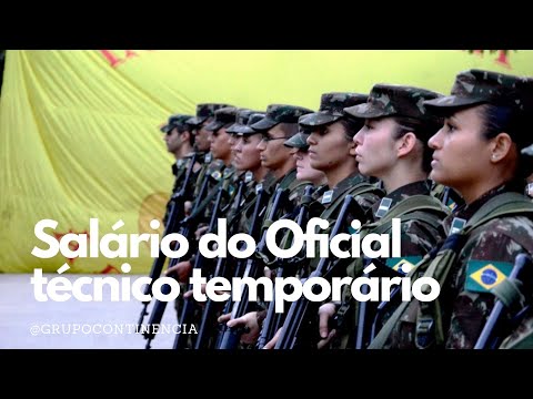 Vídeo: Quem é o salário do oficial técnico?