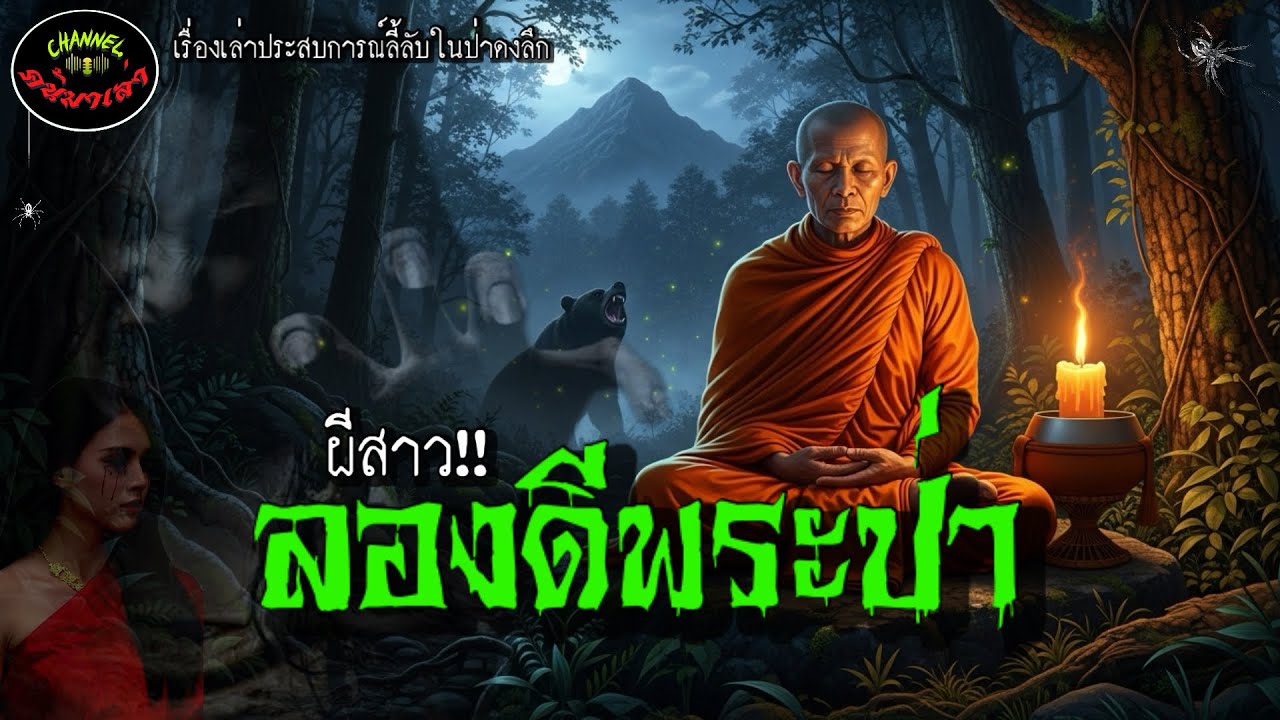 ผีสาวลองดีพระป่า |เรื่องเล่าประสบการณ์ลี้ลับพระธุดงค์กรรมฐาน