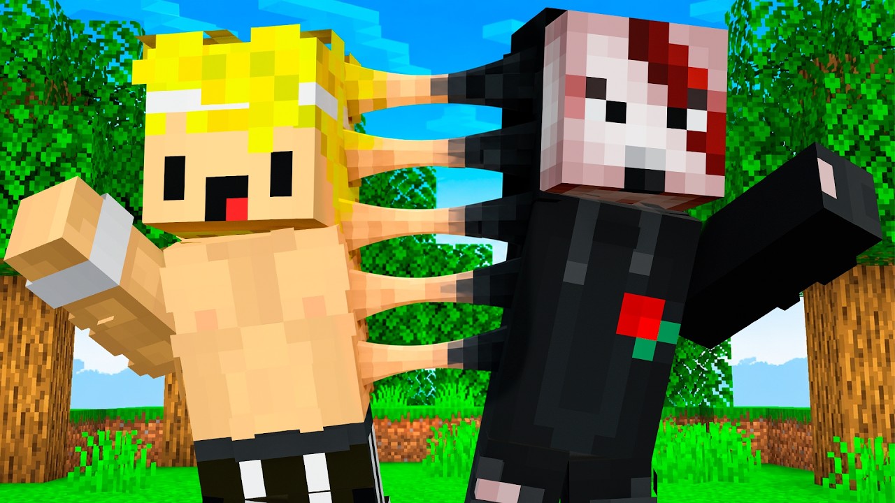 ARSEL y DANO Están Pegados en Minecraft