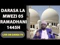 🔴#LIVE - Darsa la Mwezi 05 Ramadhani Mwaka 1445H Masjidi Kichangani - Sheikh Walid Alhad Omar