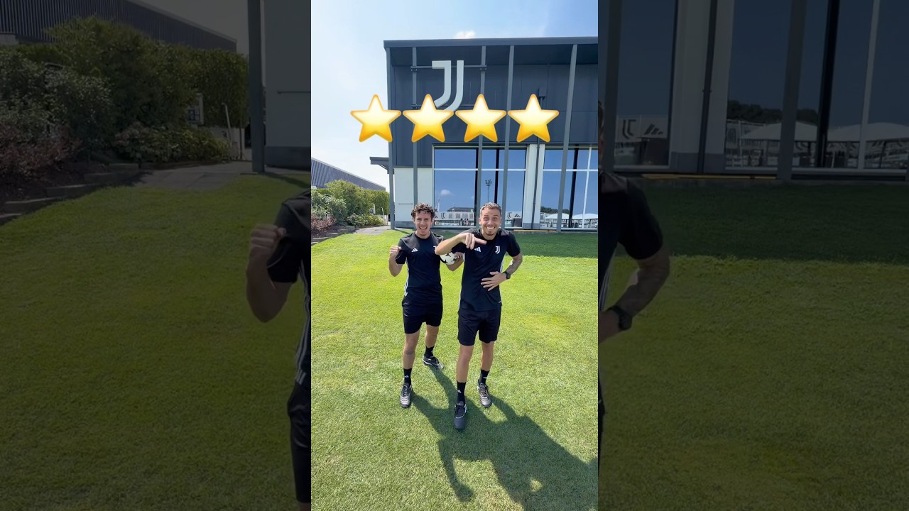 Juventus presume de habilidad con Adonias Freestyler