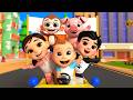Can LaLa Win the Race? Bikes Adventure Game Kids Nursery Song | Baby LaLa's Newborn Music
