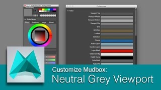 DART 106 Autodesk Mudbox: Customizing Viewport Colors