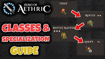 Classes & Specialization. How to unlock more stars. // Hero of Aethric Beginners Guide