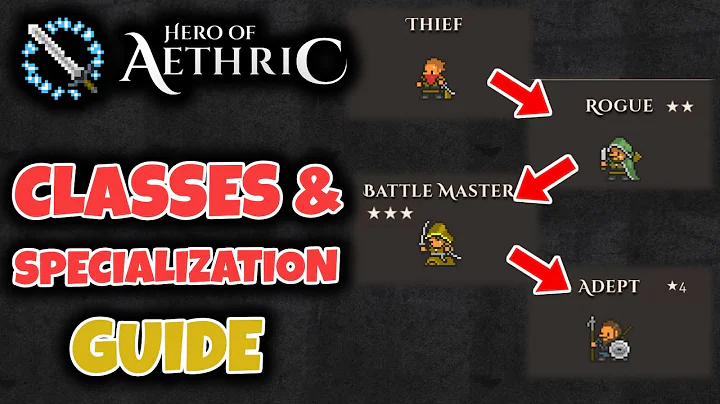 Classes & Specialization. How to unlock more stars. // Hero of Aethric Beginners Guide - DayDayNews