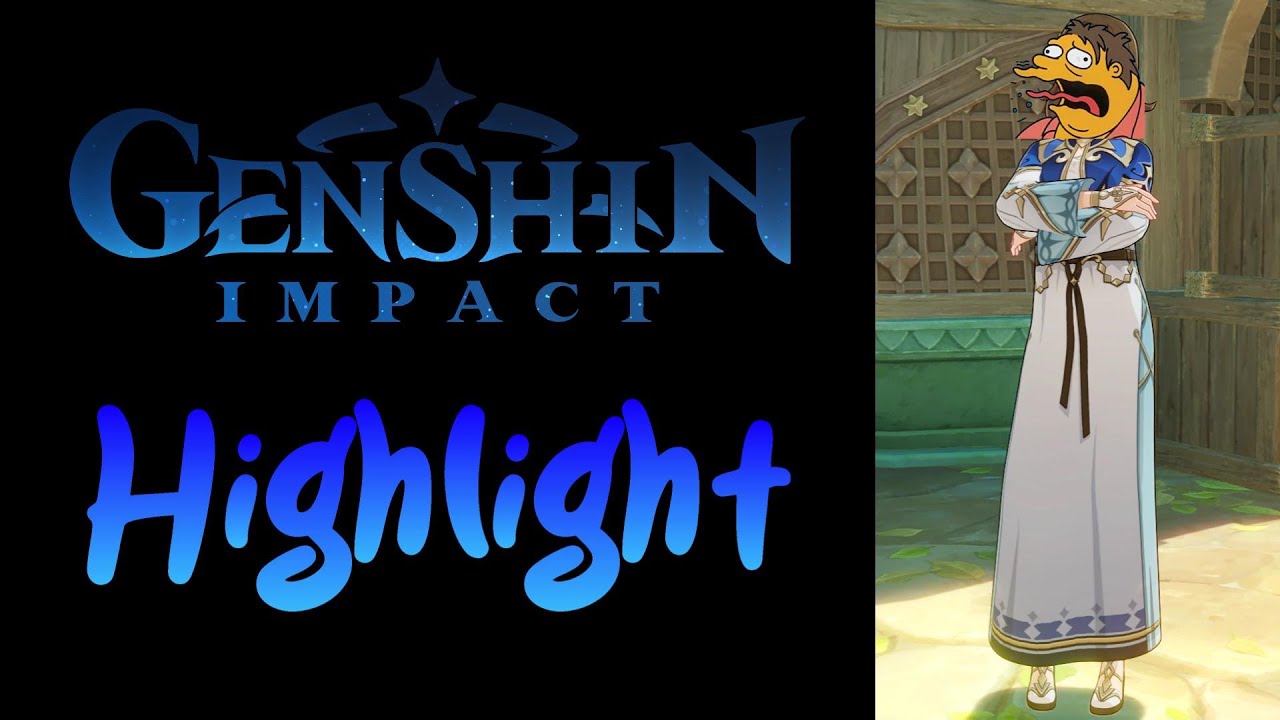 Genshin Impact Highlight: Professional Voice Acting (Belching)