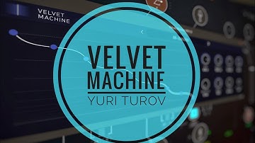 Velvet Machine Sonic Texture Generator (iOS/desktop) by Yuri Turov Walkthrough - superb fx app!