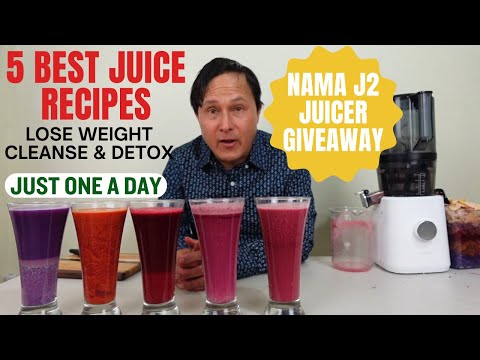 5 Best Juice Recipes that Get Results. Drink One a Day to Cleanse