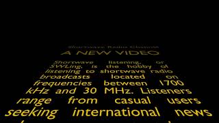Shortwave listening. Why My tribute for shortwave. SWLing, DXing