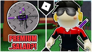 How to get the "PREMIUM...SALAD?" BADGE + PREMIUMSALAD MORPH in PIGGY RP : INFECTION! [ROBLOX]