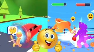 Shape-shifting Gameplay VS Jelly Runner 3D Gameplay Android IOS screenshot 5