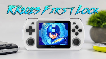 RK2023 First Look, An Affordable Retro EMU Handheld Worth Buying? Hands-On Review