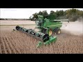 KLEIN FAMILY FARMS CUTTING SOYBEANS OCT 3RD, 2020 LIBERTY, IN DRONE VIDEO