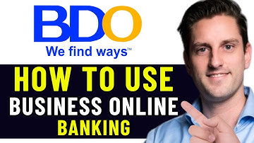 HOW TO USE BDO BUSINESS ONLINE BANKING 2025! (FULL GUIDE)