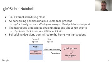 SOSP 2021: ghOSt: Fast & Flexible User-Space Delegation of Linux Scheduling