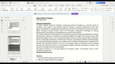 An Interactive Web Portal for Aspiring Entrepreneurs | cs619 vu fyp | #fyp #vu #cs619