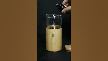 Wooden Portable Electric Essential Oil Nebulizer