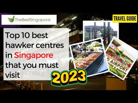 Video: Top 10 Hawker Centers in Singapur