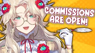 AIA AMARE DRAWING COMMISSIONS ARE OPEN! 【NIJISANJI EN | Aia Amare 】