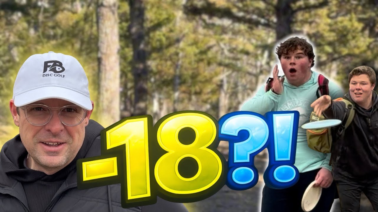 He Started at -18… We Tried to Catch Him (Disc Golf Challenge)