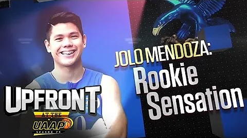 UAAP 79 UPFRONT: Jolo Mendoza | Upfront diaries