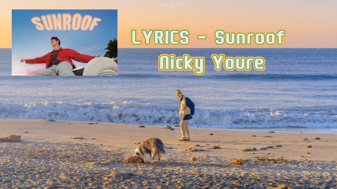 LYRICS Sunroof ( Nicky Youre) lyrics sunroof nickyyoure YouTube
