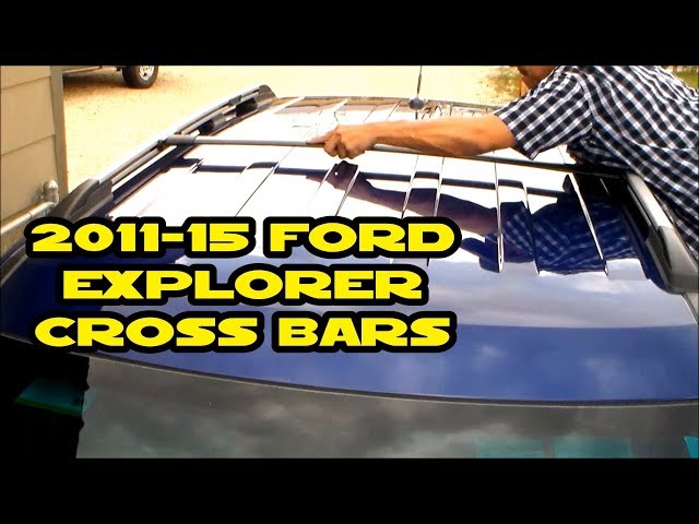 BB5Z-7855100-AA - Cross Bars, 2 Piece Set 2011-2015 Ford