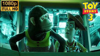 Toy Story 3 - Woody VS Monkey Scenes (2010)