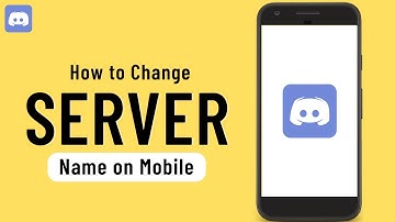 How to Change Discord Server Name on Mobile { Android - iPhone }