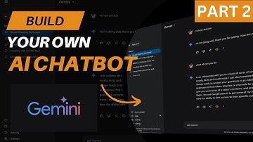 How to Make Your Own AI ChatBot Using Python and Gemini API | Part 2