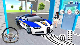 New Police Car Bugatti Chiron Driving - 3D Driving Class 2024 - best Android gameplay by David Games 9,100 views 4 days ago 9 minutes, 14 seconds