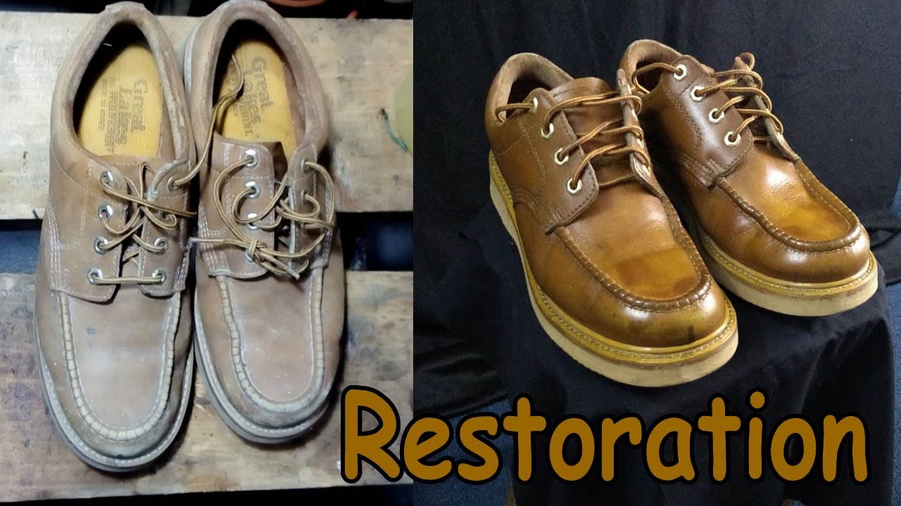 Wolverine's shoes restoration repair, restoration shoes (thrift store ...