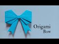Origami Bow | How to Make Origami Easy Bow