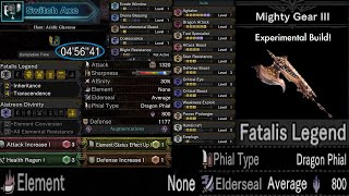 Monster Hunter World Iceborne - An Elementless... Elemental Switch Axe? The Dragon Phial Sa Build