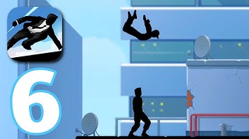 Vector: Parkour Run - Gameplay Walkthrough Part 6 - Downtown (iOS, Android)