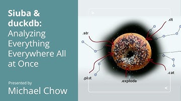 Siuba and duckdb: Analyzing Everything Everywhere All at Once - posit::conf(2023)