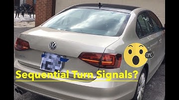 Sequential Turn Signals On A MK6 Jetta S With GLI LED Facelifted Taillights - DIY Instructions