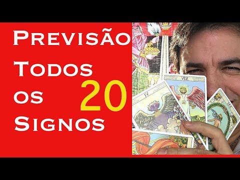 Vídeo: Horóscopo 20 Fevereiro