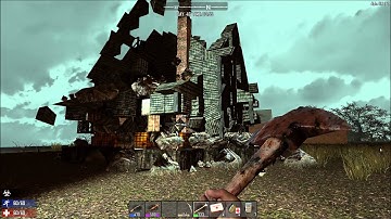 7 Days to Die CHAINSAW  gameplay