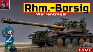 🔥 Rhm.-Borsig Waffenträger - НАУЧУ ВАС ВАРИТЬ БОРЩ 😂 Мир Танков