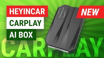 YouTube Netflix & Cast Mobile on CarPlay Display | Heyincar H1 Android 11 CarPlay AI Box Review