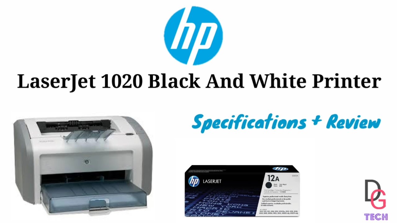 Hp Lazerjet 1020 Printer (Specifications + Review) - YouTube