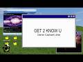 Darren Cashwell, dree - 'GET 2 KNOW U' Official Lyric Video