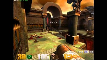 Quake III: Arena gameplay - Free For All - Q3DM7 - I Can Win