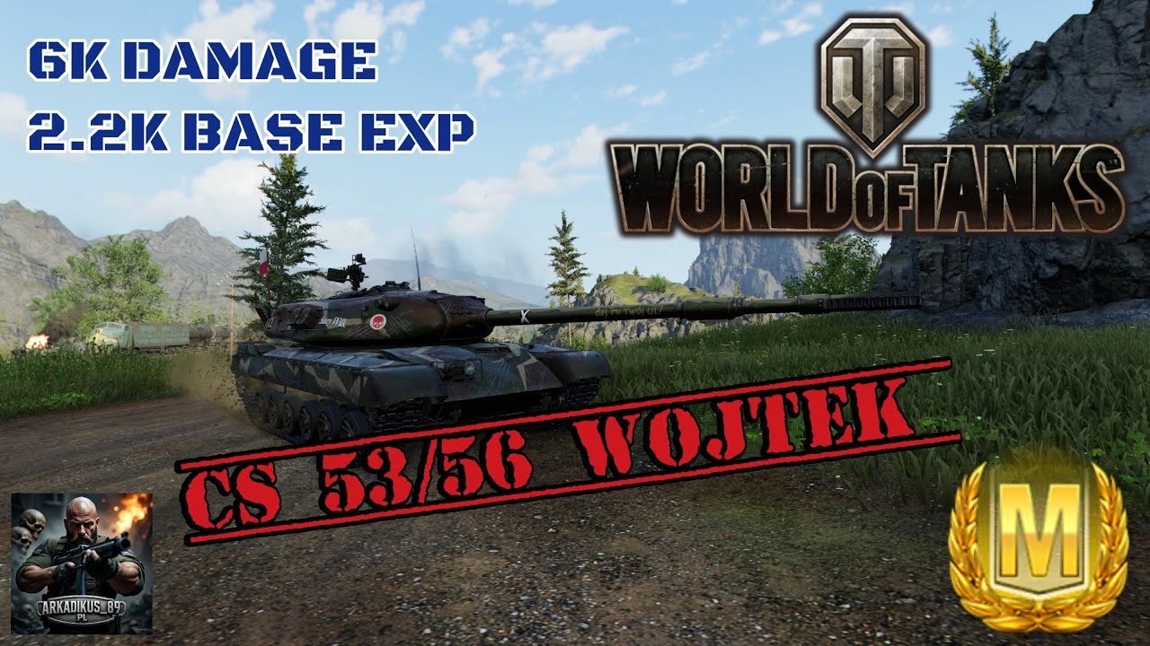 CS 53/56 WOJTEK, 6K damage, ACE mastery