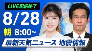 ウェザーニュースの配信のサムネイル画像