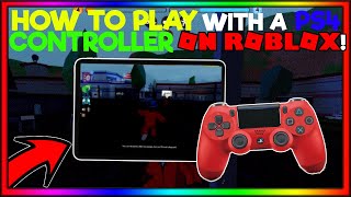 How To Use A Ps4 Controller On Roblox Mobile Bluetooth Controllers Roblox Tutorial Youtube - how to use controller on roblox